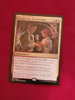 Prosperous Partnership #78 (LP) Streets New Capenna Magic MTG - Image 3