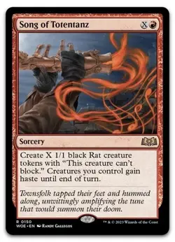 Song of Totentanz #150 (NM) Wilds of Eldraine WOE Magic MTG - Image 1