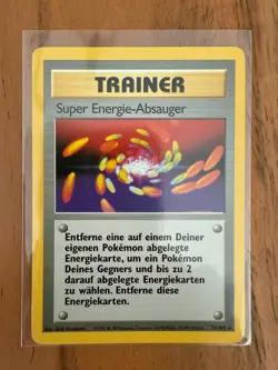 Pokemon · Super Energie-Absauger · Basis-Set · 79/102 · Deutsch · 1999 · Karte - Image 1