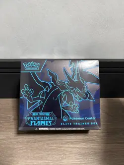Pokemon Phantasmal Flames Pokemon Center ETB Elite Trainer Box New Sealed - Image 1