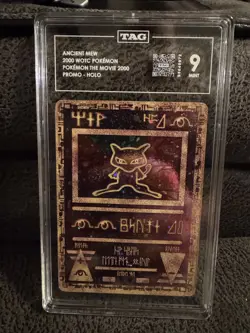 Ancient Mew - 2000 WOTC Pokemon the Movie Promo - TAG MINT 9 - Image 1