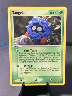 Pokemon TCG EX FireRed & LeafGreen #30/112 Tangela Non Holo 2004 VTG MP - Image 1