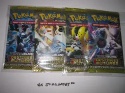 POKEMON NEUF LOT 4 BOOSTER SCELLES ARTSET DESTINEES FUTURES FRANCAIS PLEINS - Image 2