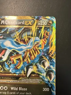 2014 POKEMON XY FLASHFIRE ULTRA RARE #108 M CHARIZARD EX NM Clean - Image 3