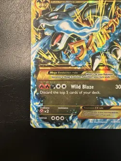 2014 POKEMON XY FLASHFIRE ULTRA RARE #108 M CHARIZARD EX NM Clean - Image 4