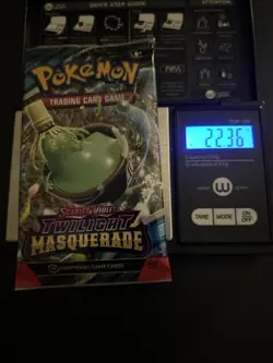 (VERY HEAVY) 22.36g Pokemon TCG Twilight Masquerade Booster Pack (SEALED)✅ - Image 1