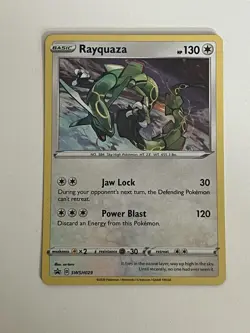 Rayquaza SWSH029 Black Star Promo Holo Pokemon TCG Near Mint Sword & Shield NM - Image 1