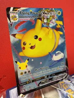 Pokemon TCG Flying Pikachu VMAX 007/025 Celebrations Full Art Ultra Rare Holo - Image 2