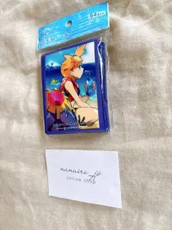 Misty & Starmie 64 Sleeves Japanese Pokemon Center Exclusive Sealed GH90 - Image 3