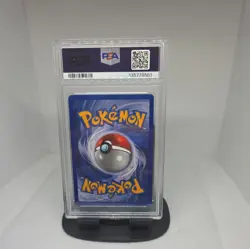 1999 POKEMON BASE SET UNLIMITED #12 NINETALES-HOLO PSA 8 - Image 2