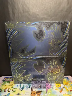 Pokemon Mega Charizard X ex Ultra-Premium Collection UPC Box Sealed Lot Of 2 - Image 1