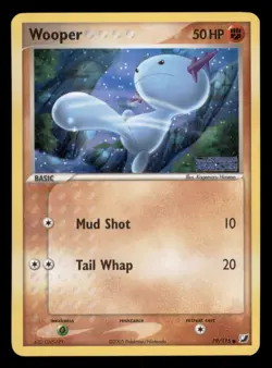 Lightly Played Wooper 79/115 Reverse Holo Unseen Forces Common - Image 1