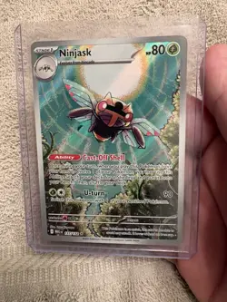 Ninjask 137/132 Me01: Mega Evolution Illustration Rare Pokemon NM - Image 1