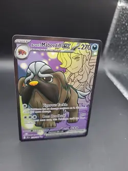 Pokemon TCG: Arvens Mabosstiff Ex 218/182 Destined Rivals Full Art - Image 2