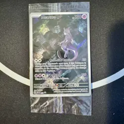 Pokemon TCG 151 UPC Promo Mewtwo SVP052 Illustration Rare NM/M Sealed - Image 1