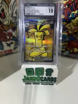 Gholdengo EX SIR 252/182 Pokemon Scarlet & Violet Paradox Rift CGC 10 - Image 1
