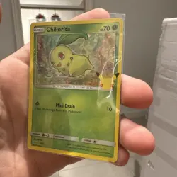 Chikorita 2/25 - Holo - McDonalds 2021 Promo Pokemon TCG - Image 1