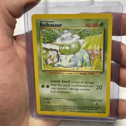 Bulbasaur 68/110 Common Legendary Collection Pokemon Card NM Vintage Pokemon TCG - Image 1