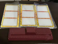 Brand New Pokemon Card Display Case Set of 3 Card Magnetic Acrylic Display - Image 1