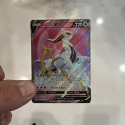 Pokemon TCG Arceus v Brilliant Stars Holo Ultra Rare Card 165/172 Full Art - Image 2