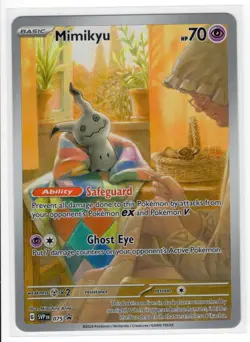 Mimikyu - Promo SV: Scarlet & Violet Promo Cards SVP Psychic Holo 075 LP - Image 1