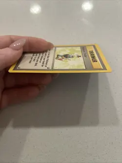 Pokemon TCG Trainer Card Base Set, Regular Rare, Vintage Pokemon Trader 77/102 - Image 3