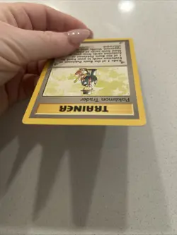Pokemon TCG Trainer Card Base Set, Regular Rare, Vintage Pokemon Trader 77/102 - Image 4
