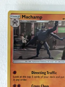 MACHAMP 13/18 DETECTIVE PIKACHU SET, RARE HOLO POKEMON TCG CARD - Image 4