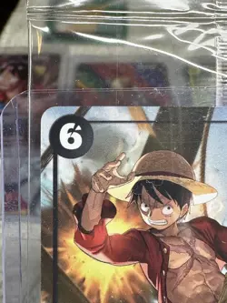 SEALED! One Piece Card- Monkey D. Luffy (P-035) English Promo Card - Image 3