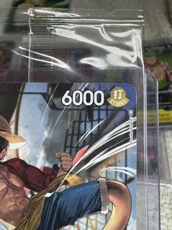 SEALED! One Piece Card- Monkey D. Luffy (P-035) English Promo Card - Image 4