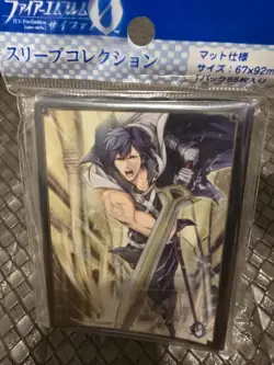 Fire Emblem 0 (Cipher) Trading Card Pack of 65 Sleeves: Chrom RARE - Image 1
