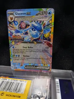 Glaceon EX Prismatic Evolutions STAMPED Promo Card 026/131 Surprise Box - Image 1