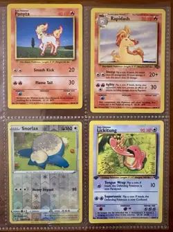 36 Card Pokemon Vintage/Holo Lot- Base Fossil & Jungle. Pics Of 9 Binder Pages - Image 5