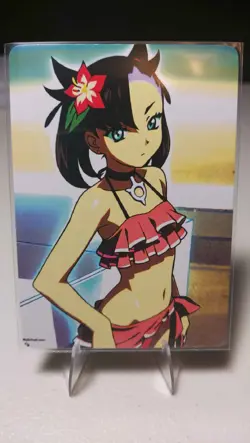 Marnie Full Art Goddess Story Pokemon Waifu Trading Card - Image 1