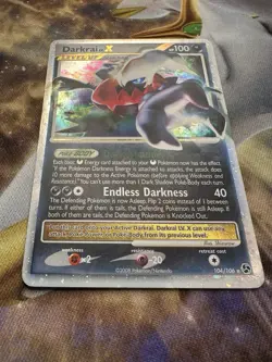 Pokemon DARKRAI LV. X Card GREAT ENCOUNTERS 104/106 Ultra Rare MP/LP FREE SHIP - Image 3