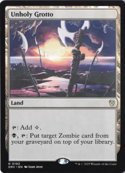 Unholy Grotto R Commander: Aetherdrift 182 NM - Image 1