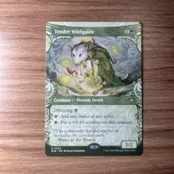 MTG Tender Wildguide (Showcase) [Bloomburrow, Near Mint] - Image 1