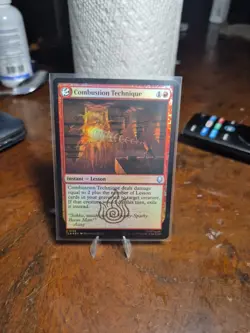 1x Combustion Technique - Foil MTG Avatar: The Last Airbender NM Magic Foil - Image 1