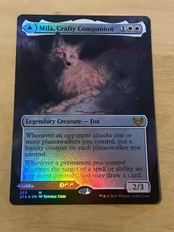 MTG Mila, Crafty Companion Foil Borderless- 277 / English / Near Mint - Image 1