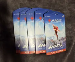 MTG Avatar Play Boosters - Lot Of 5 - SEALED - Image 1