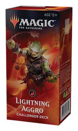 1x Lightning Aggro: Challenger Deck New Intro Decks, Starter, and Pre-con Theme - Image 1