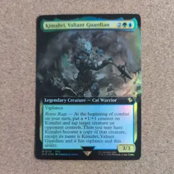 Kimahri, Valiant Guardian Extended Art Foil - Commander: Final Fantasy MTG 0175 - Image 1