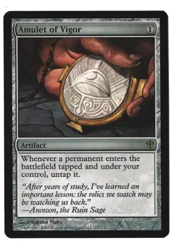 Amulet of Vigor - [Foil] Worldwake LP - Image 1