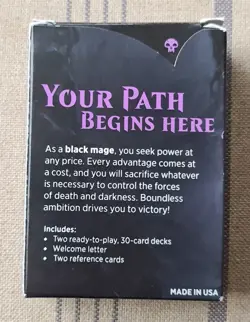 MAGIC THE GATHERING BLACK MAGE STARTER PACK (Sealed Contents) 2019 - Image 2