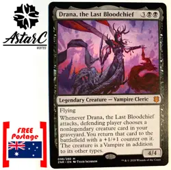 Drana, the Last Bloodchief [ZNR] -[MTG]- - AstarC Wares - - Image 1