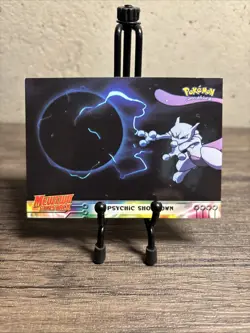 Pokemon TCG Psychic Showdown Pokemon Topps Mewtwo Strikes Back 33-LP!! - Image 1