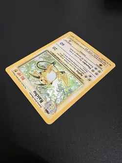 Raichu 14/102 Base Set Unlimited 1999 Pokemon Card Holo Rare NM - Image 5