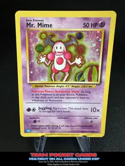 Mr. Mime 013/034, CLB Classic Collection, Pokemon, NM - Image 1
