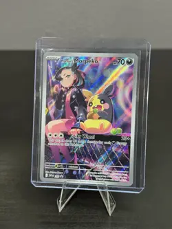 Pokemon TCG Marnie's Morpeko Full Art SVP206 Scarlet & Violet Promo - Image 1