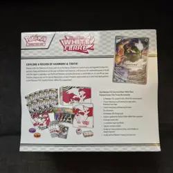 Pokemon Center White Flare Elite Trainer Box ETB Brand New Sealed - Image 2